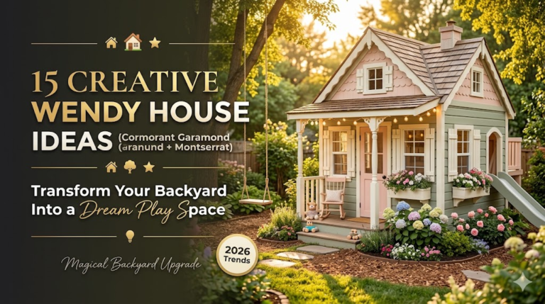 15 Creative Wendy House Ideas That Will Transform Your Backyard Into a Dream Play Space: