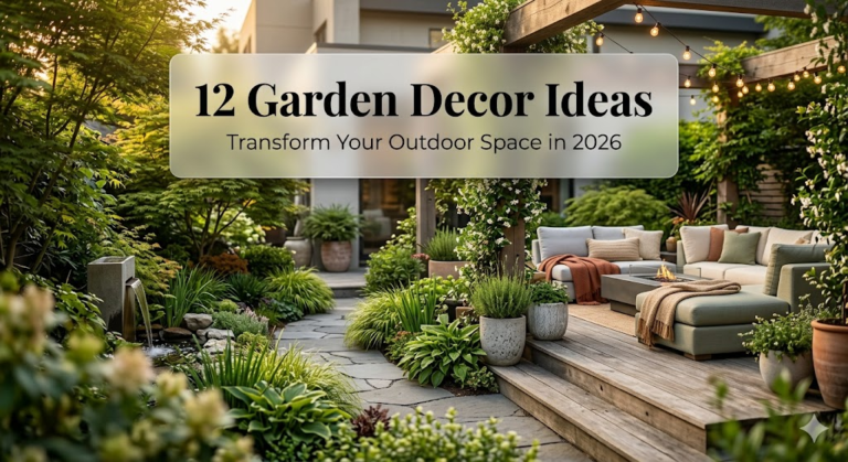 Garden decor ideas 2026