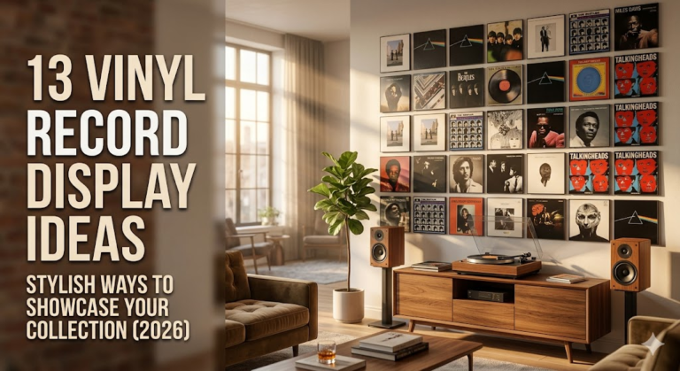 Vinyl Is Back—and These 13 Record Display Ideas Are Taking Over Homes in 2026: