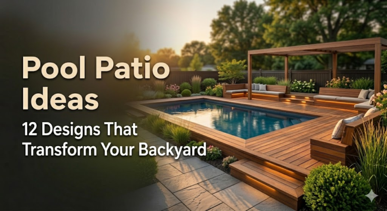 pool patio deck designs ideas
