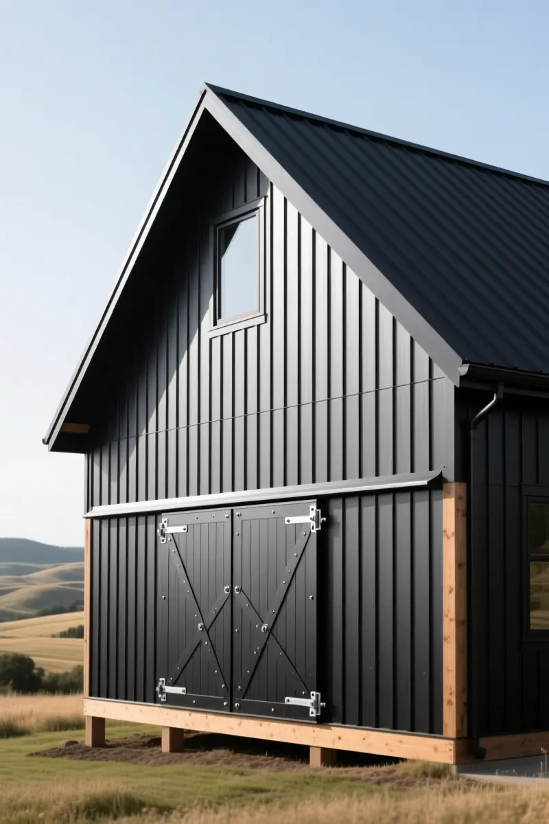 1. Monochromatic Siding for a Striking Silhouette