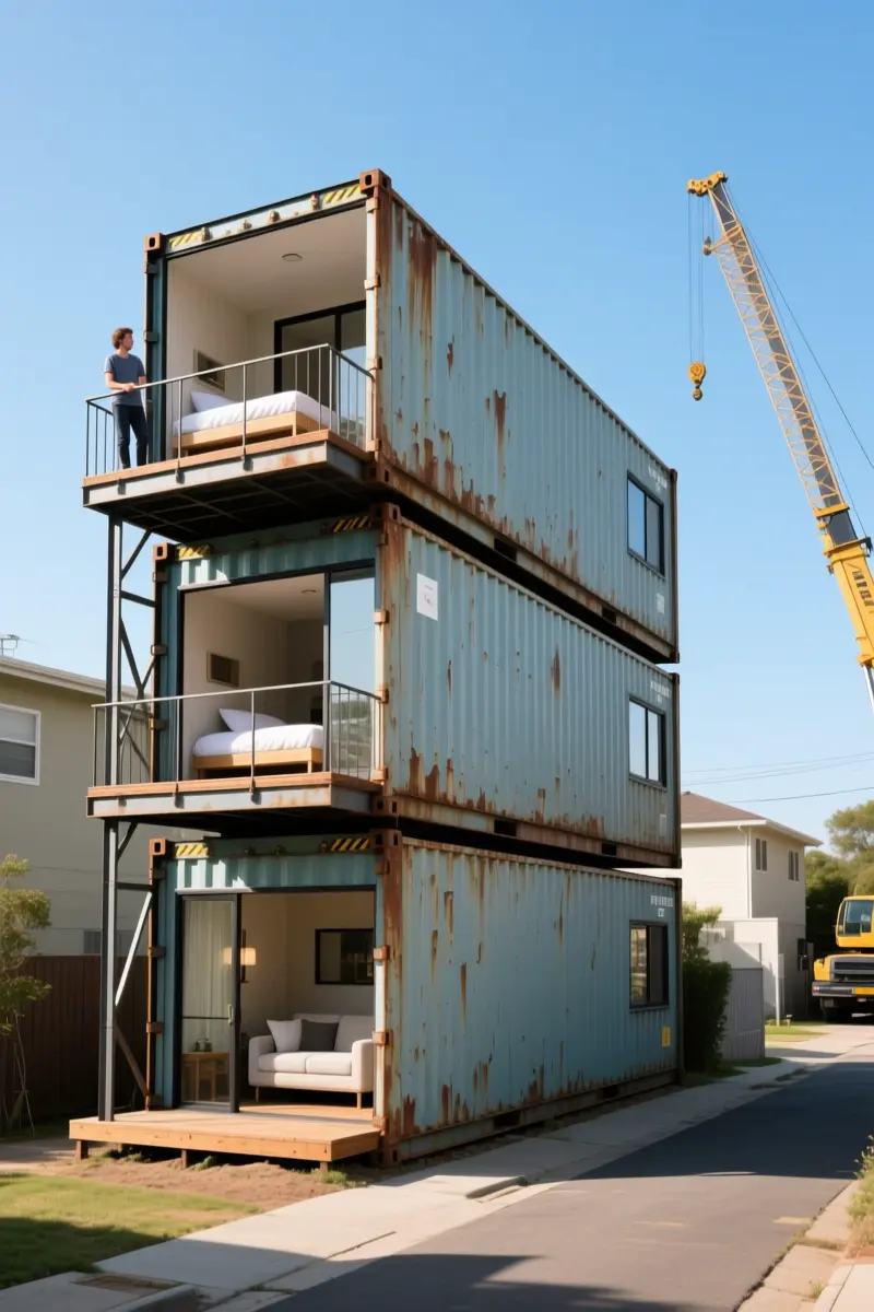 2. The Multi-Level Stacked Modern Villa