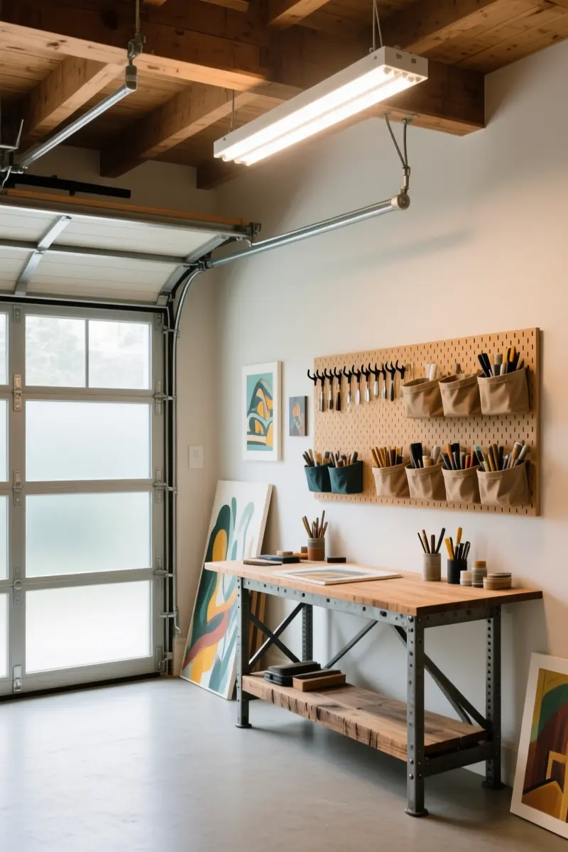 3. Ultra-Bright Creative Art Studio Loft