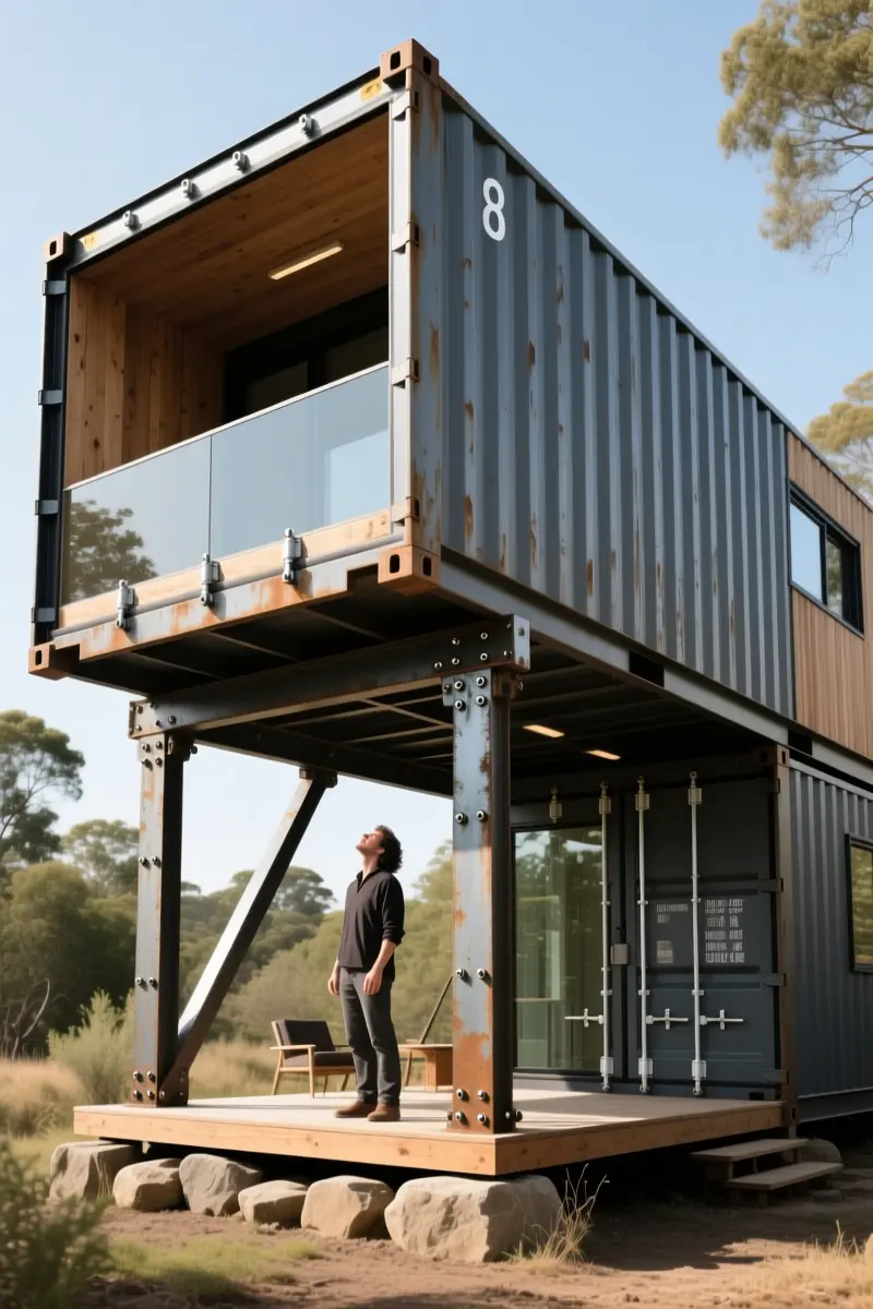 8. The Cantilevered Architectural Statement Home