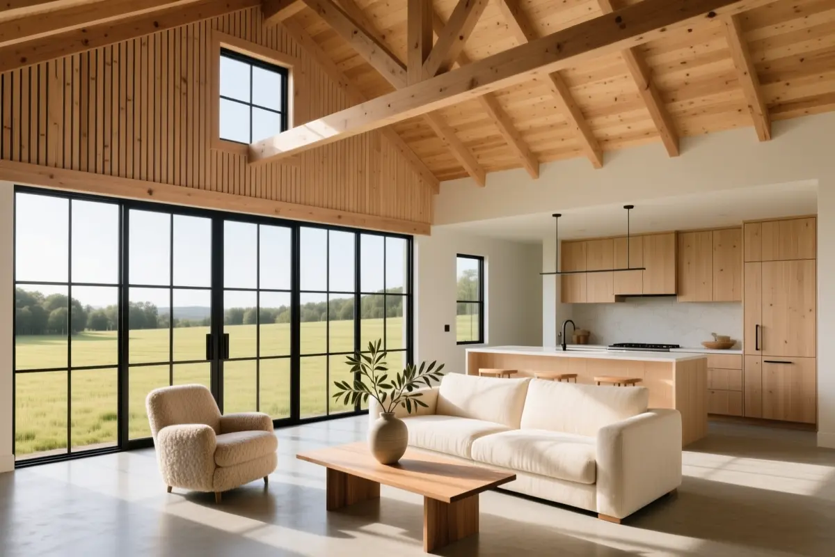 9 Modern Minimalist Barn House Ideas for Sleek, Cozy Living