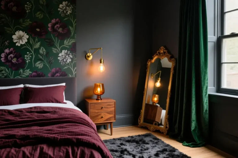 12 Real-World Dark Romantic Bedroom Ideas (Without Feeling Like a Cave)