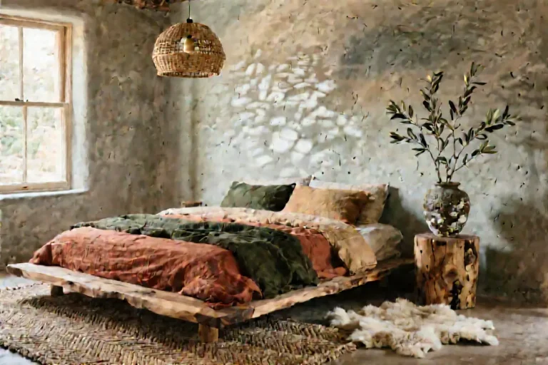 9 Organic Earthy Bedroom Ideas That Feel Effortlessly Grounded