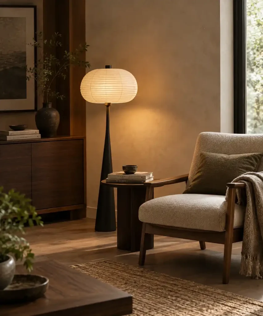 Cozy Scandinavian Reading Nook