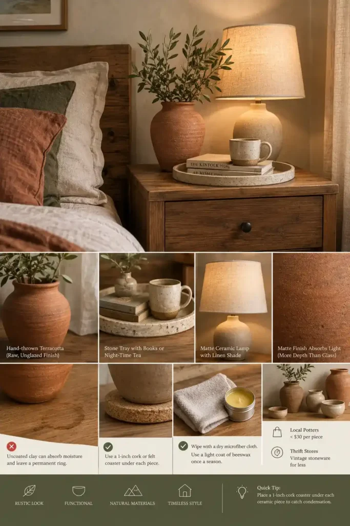 Introduce Hand-Thrown Stoneware and Terracotta Styling Details Idea