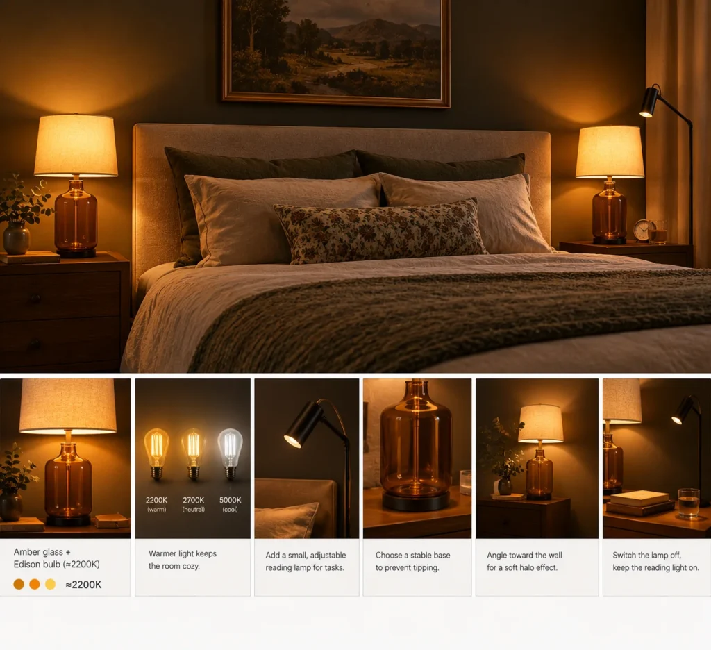 Warm Bedroom Lighting Guide