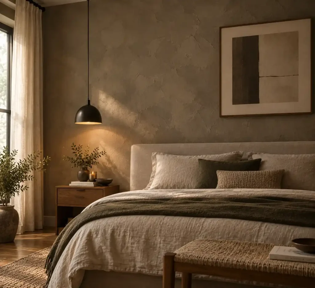 Warm Rustic Bedroom Retreat