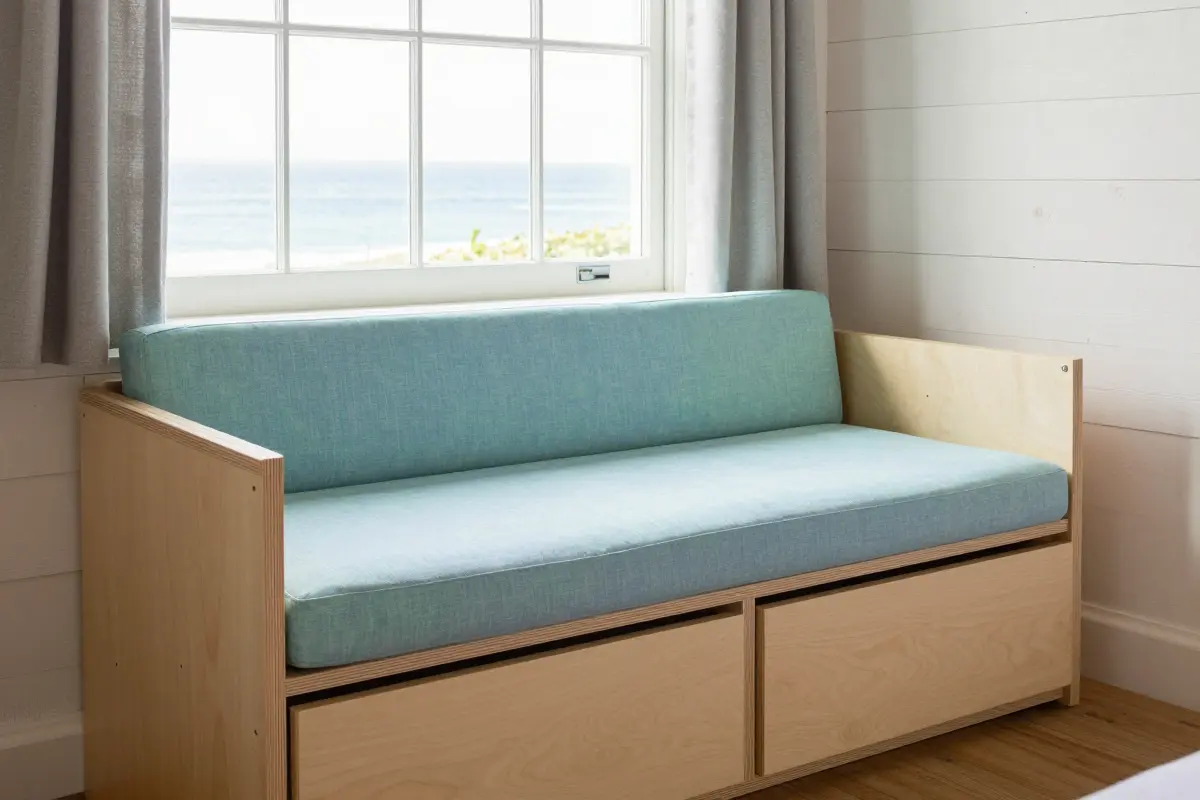 10. Build a Custom Window Bench with Performance Fabric