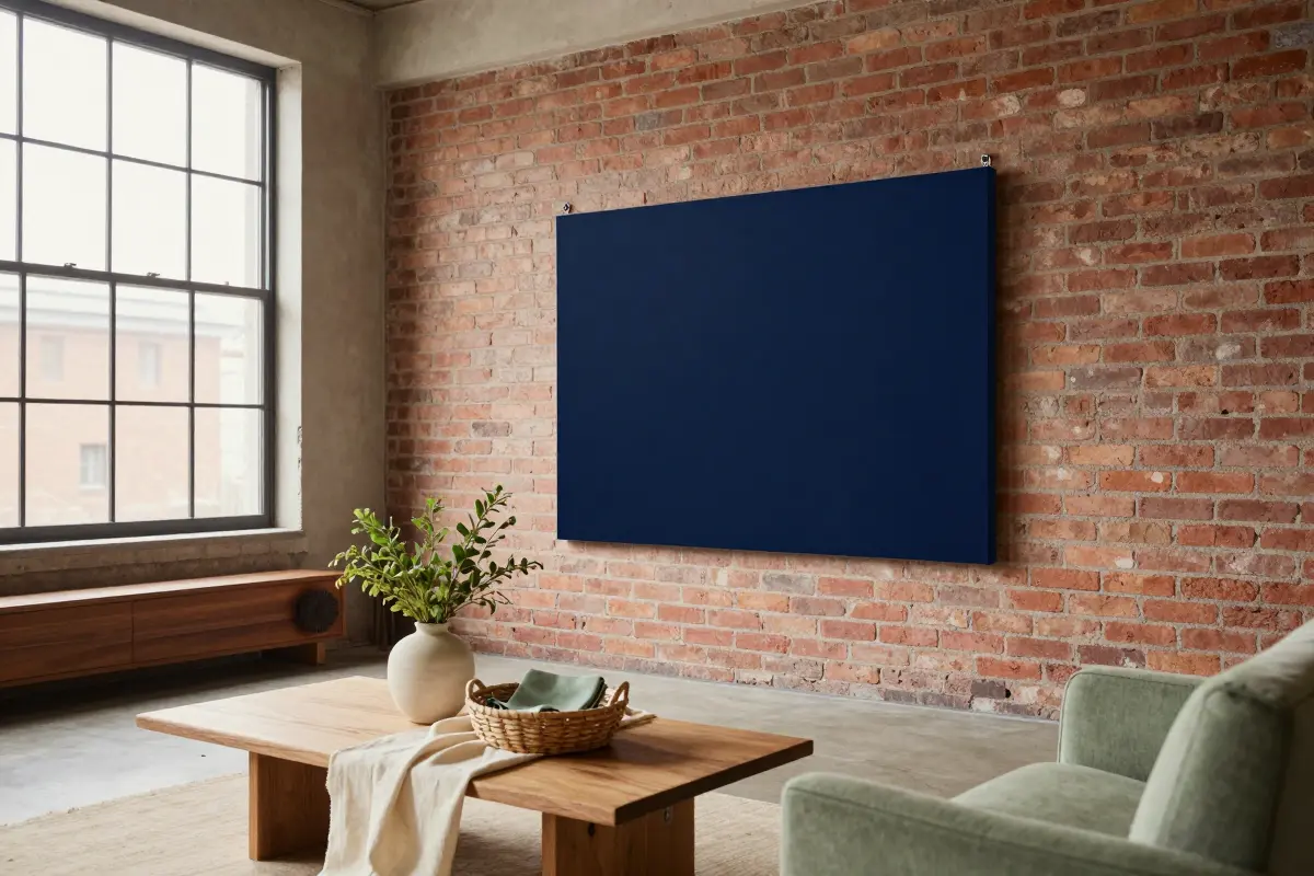 4. Hang Scale-Appropriate Oversized DIY Canvas Art