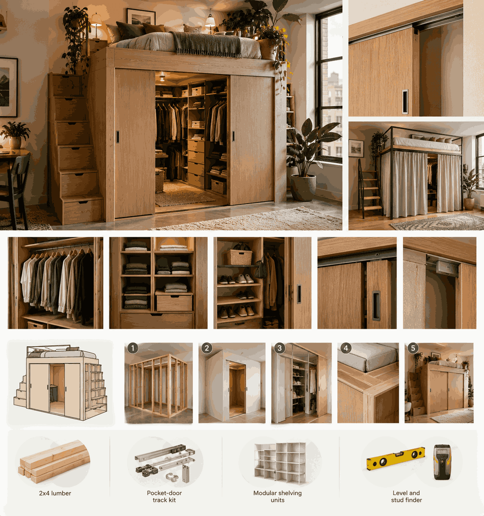 Scandinavian Loft Bed Storage Guide
